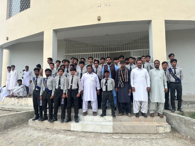 GDA Public Higher Secondary School visit Turbat