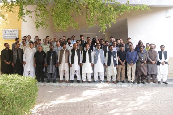 Job Fair-2024 Organized by University Of Turbat, GDA team Participated